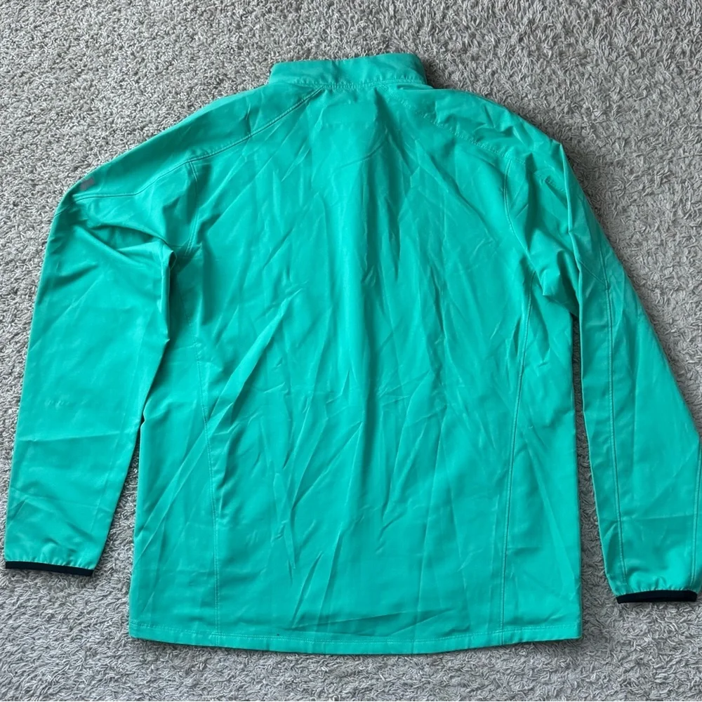EUC Men’s Under Armour Green Storm Out and Back Stretch Woven Jacket Size XXL - Picture 9 of 14